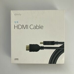 Xfinity Comcast - 12Ft. HDMI 4K /2160P High Speed Cable - Cat 2 - New